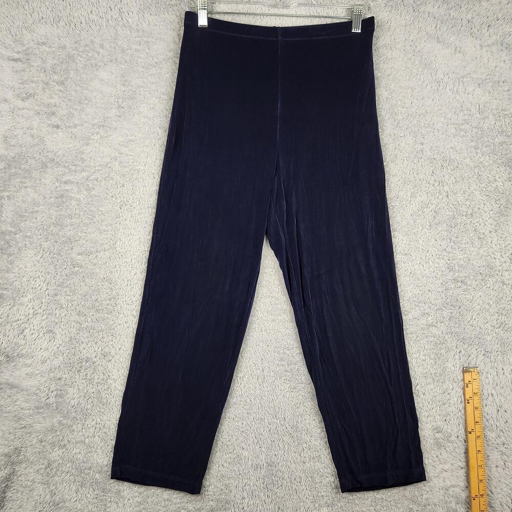 Vintage Citiknits Pants Womens Small Blue Knit Stretch USA Fairy Grunge 90s USA